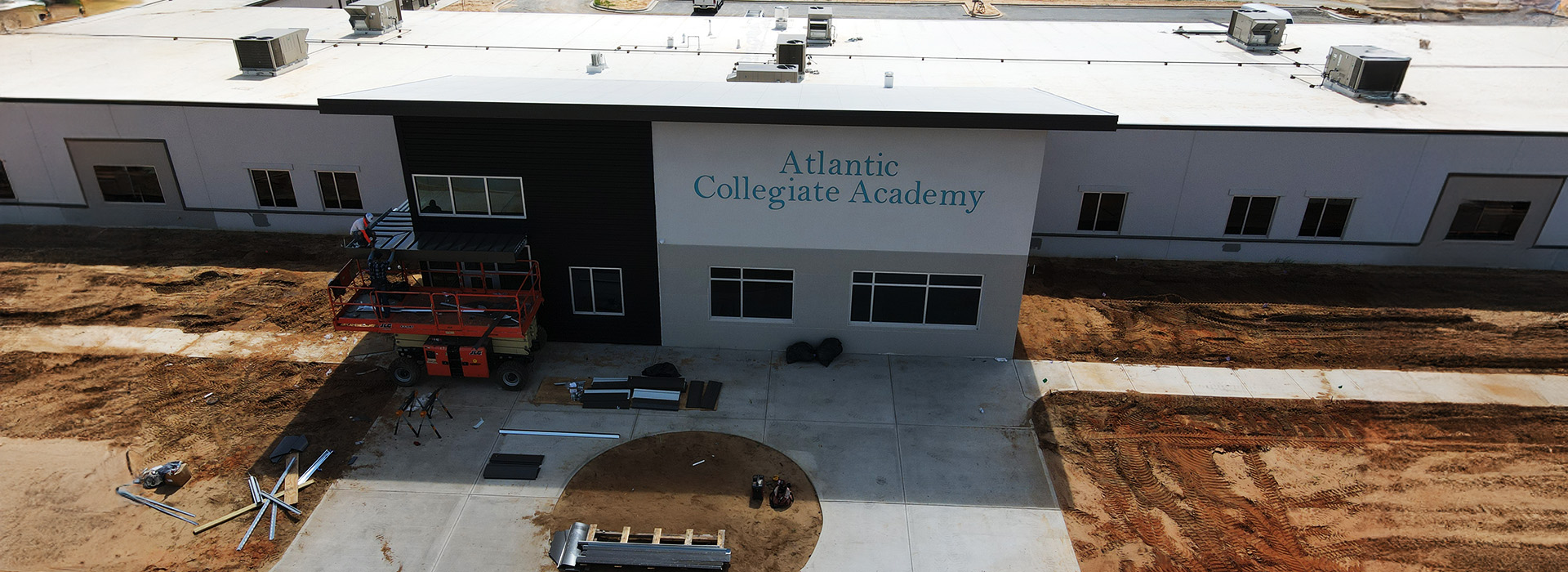 Atlantic Collegiate Academy July Construction