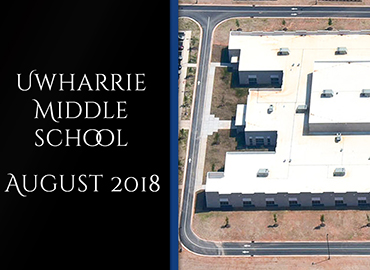 Uharrie Middle School Contruction August